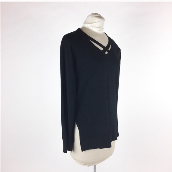 Moon & Sky Jax Cross Cut Sweater - Picture 2 of 3